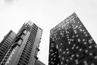 Low angle view of modern office building