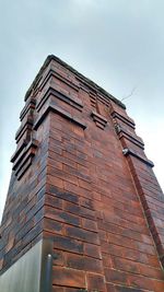 Low angle view of building against sky