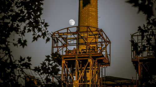 Low angle view of built structure against sky