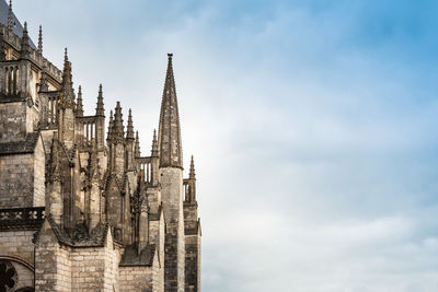 Low angle view of cathedral against sky