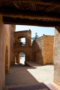 View of historical building