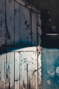 Weathered wall of old building