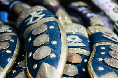 Close-up of coins