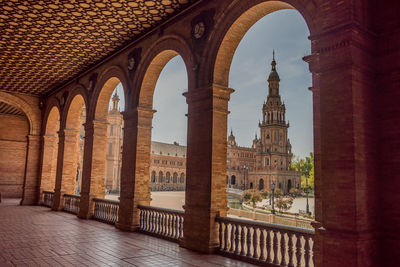 View of historical building