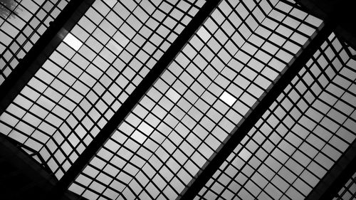 Low angle view of ceiling