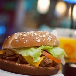 Close-up of served food