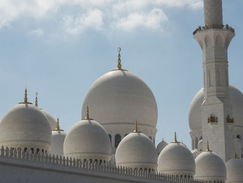 Low angle view of building against sky