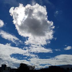 Low angle view of sky