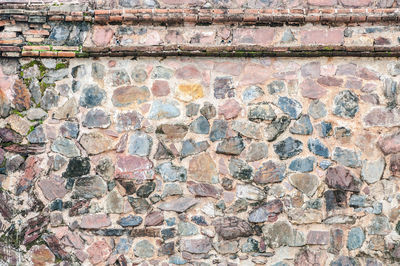Full frame shot of stone wall