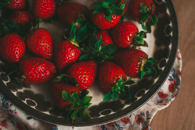 Close-up of strawberries