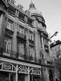 Low angle view of building against sky