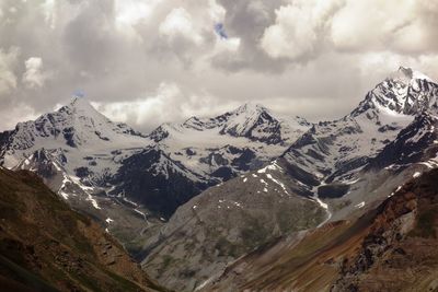 Scenic view of mountains