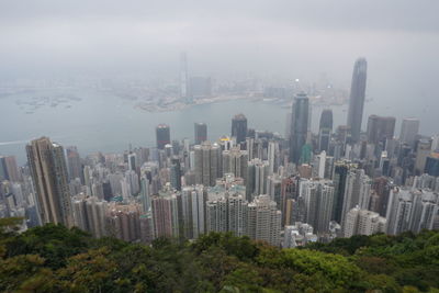 Aerial view of cityscape