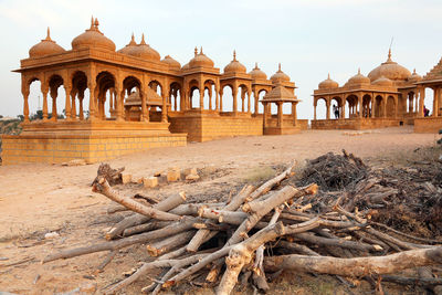 Exterior of jaisalmer fort at rajasthan