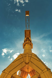 Low angle view of building against sky