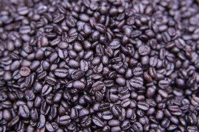 Full frame shot of coffee beans