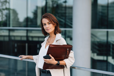 Young woman using mobile phone