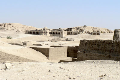 Built structure against clear sky