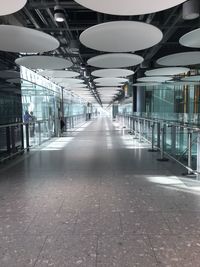 View of modern ceiling