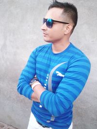 blue