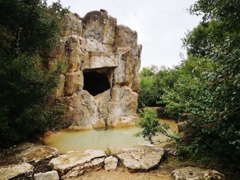 Old ruins of building