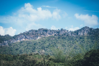 Panoramic view of landscape against sky