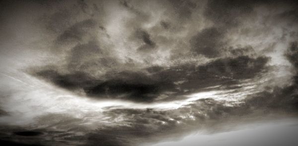 Low angle view of clouds in sky