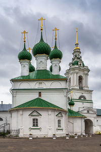 Church of the savior in ryady in kostroma city center, russia