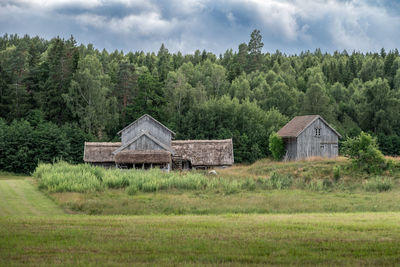 Abandoned old farmhouse