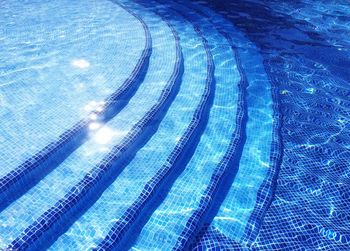 Full frame shot of swimming pool