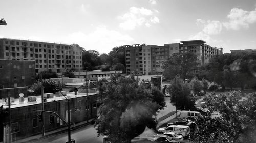 Buildings in city