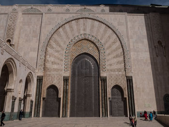 Big entrance door of a mosque