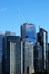 Modern buildings in city