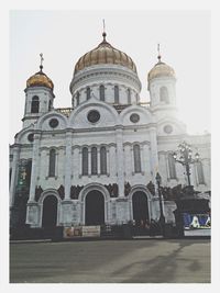 Low angle view of church