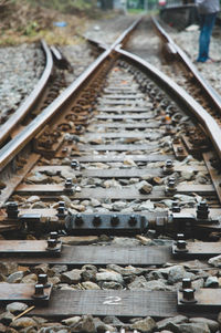 Railroad track