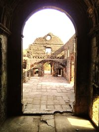 Ruins of old ruin