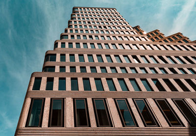 Low angle view of building against sky