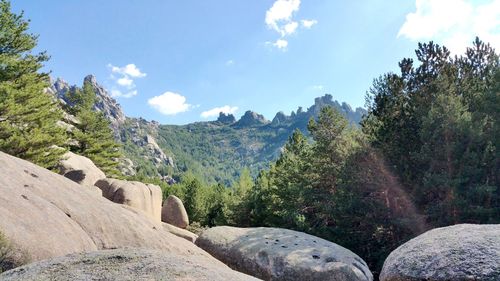 Panoramic view of landscape against sky