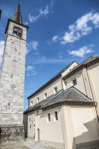 Beautiful church in vigezzo valley in malesco