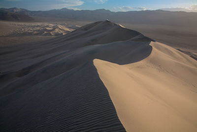 Scenic view of desert