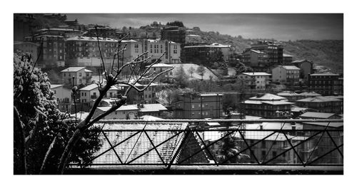 Cityscape against sky