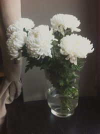 Close-up of flowers in vase