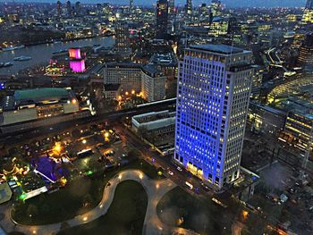 Aerial view of cityscape