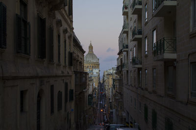 Panoramic view of cathedral against sky in city