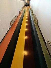 Close-up of yellow lights