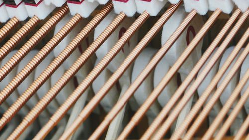 Full frame shot of blinds