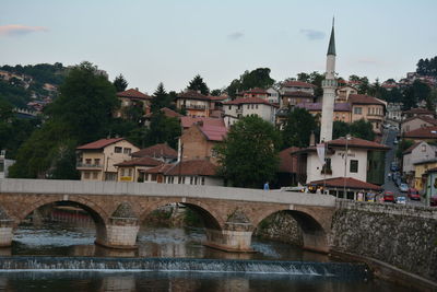 Buildings against sky