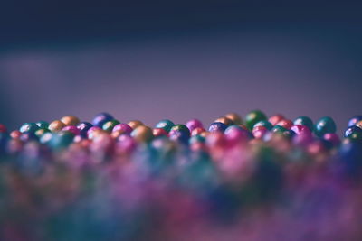 Close-up of colorful balloons