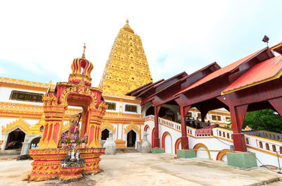 View of temple against sky