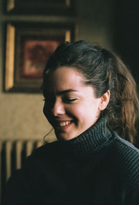 Portrait of smiling mid adult man